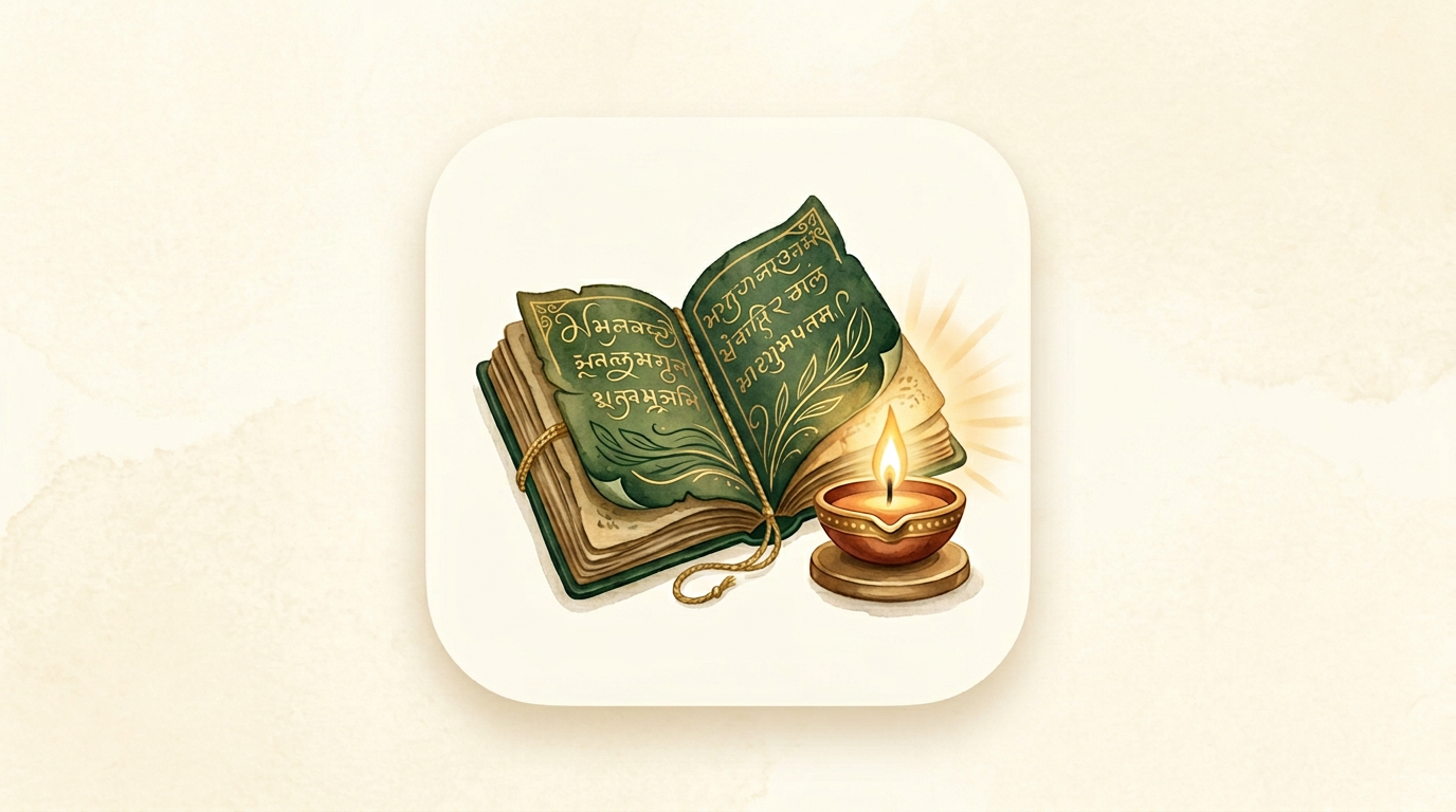 Book and lamp: learning from Ayurveda and scriptures