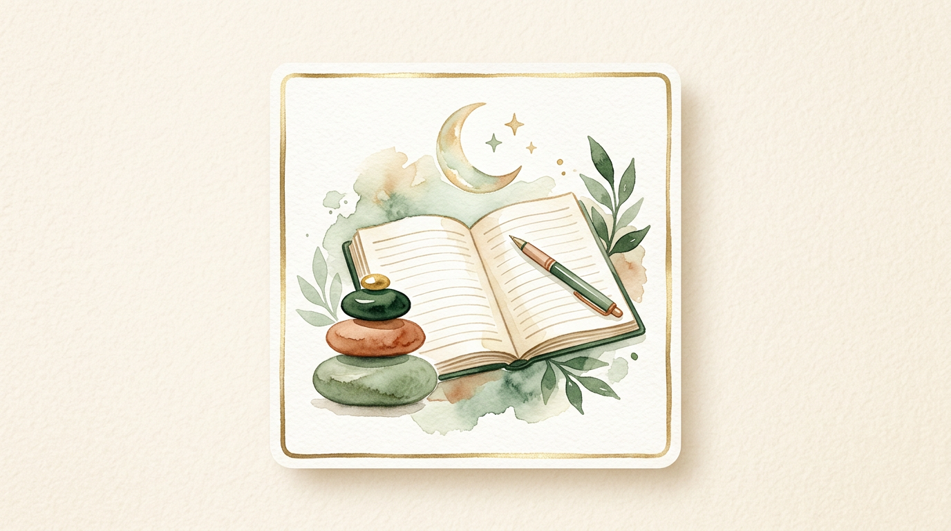 Journal and balance: noticing energy and steadiness over time