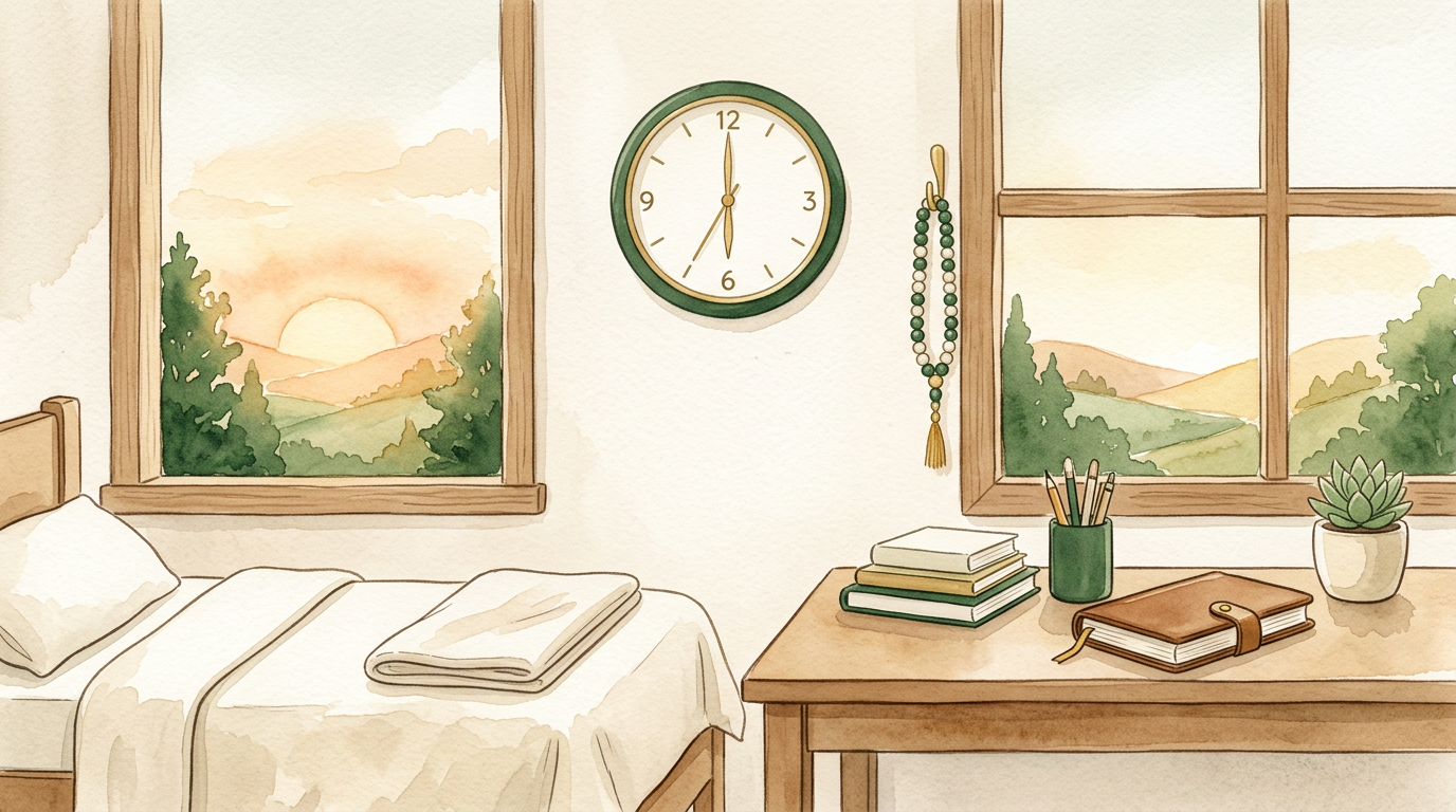 Orderly routine — discipline and steady habits